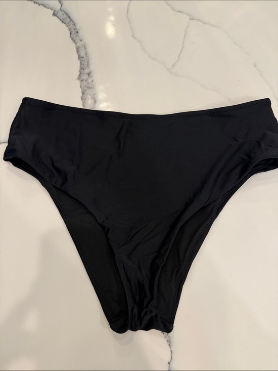 aerie Other - aerie Black High-Cut Cheeky Bikini Bottom
